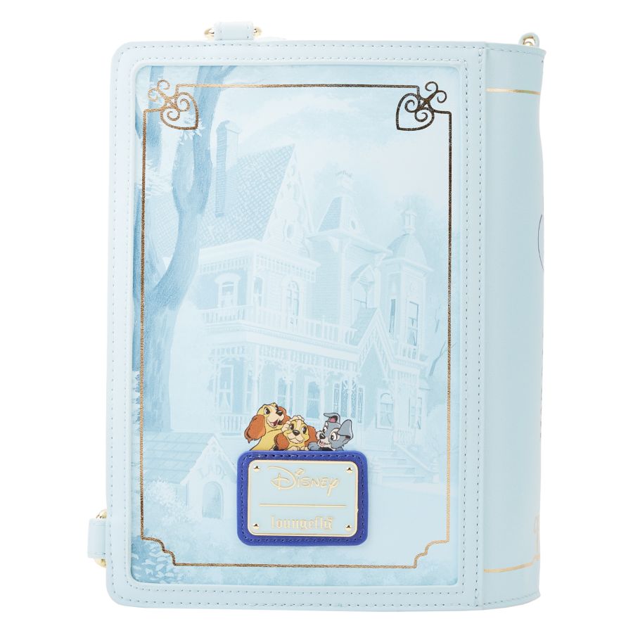 Loungefly Lady and the Tramp - Book Convertible Crossbody