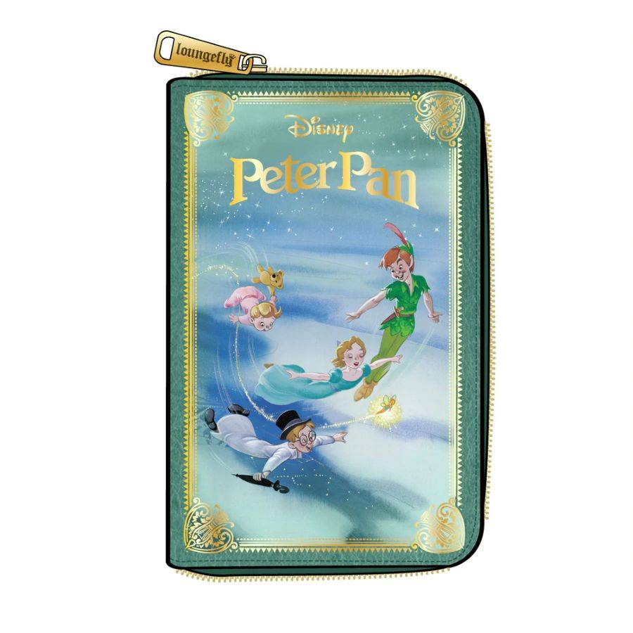 Loungefly Peter Pan - Book Series Zip Purse