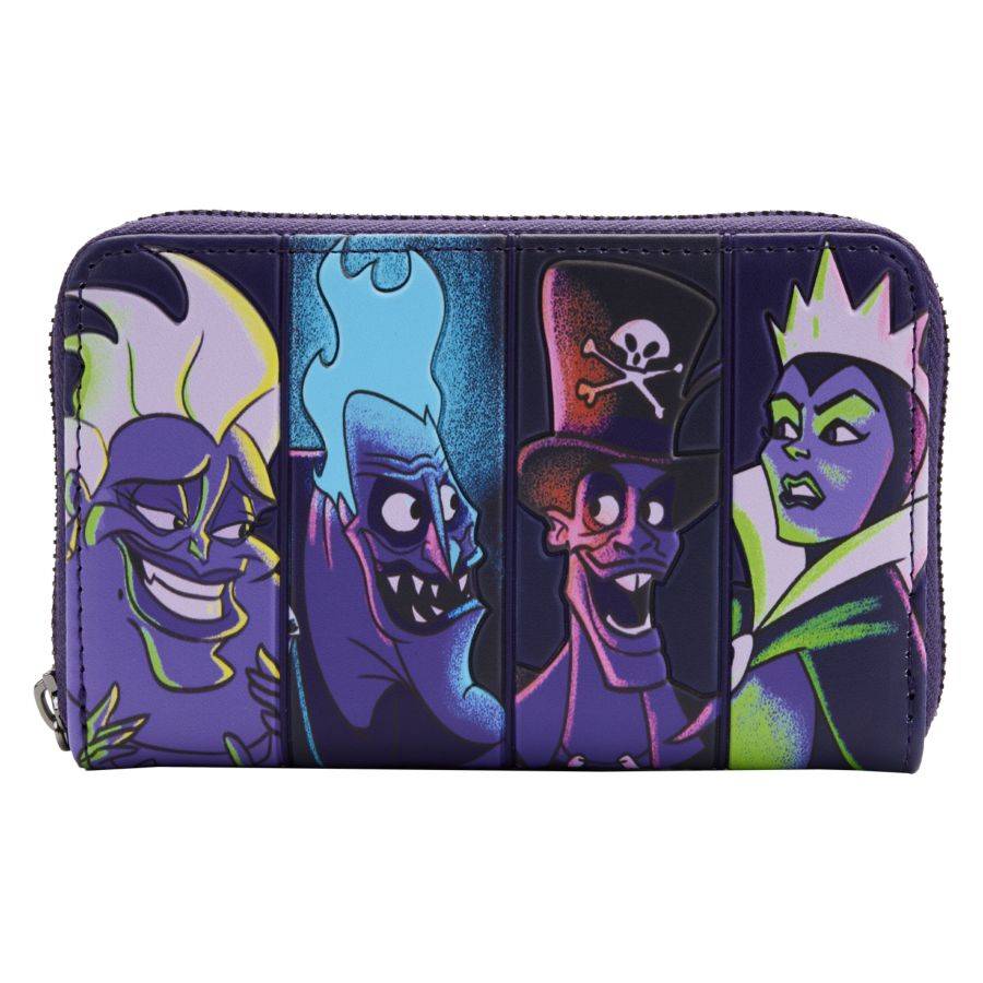 Loungefly Disney Villains - In the Dark Zip Purse