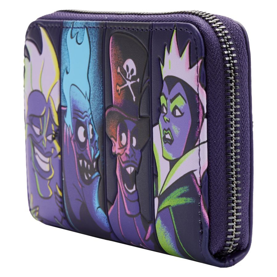 Loungefly Disney Villains - In the Dark Zip Purse