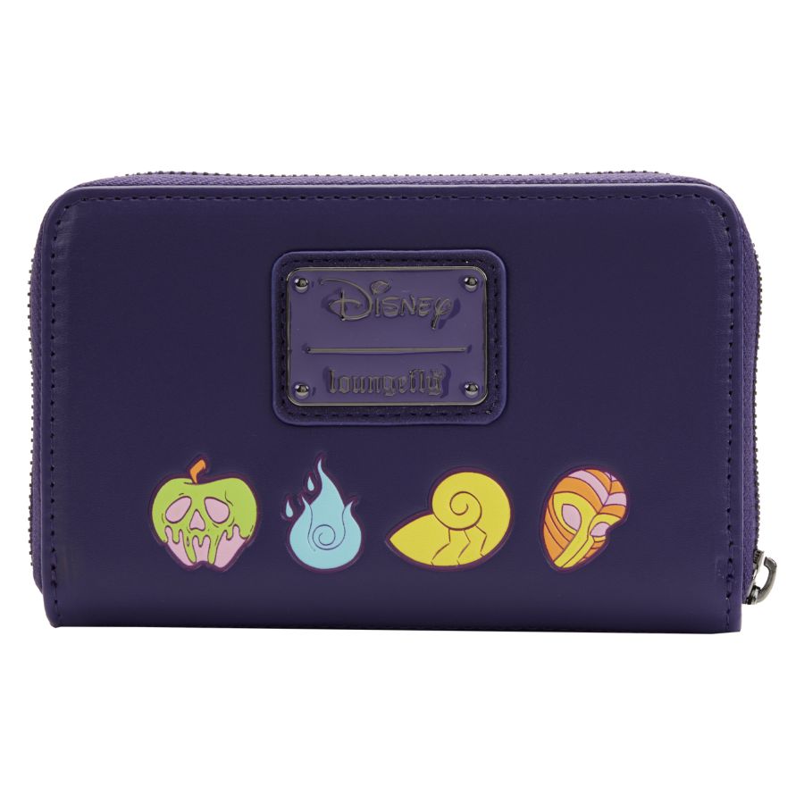 Loungefly Disney Villains - In the Dark Zip Purse