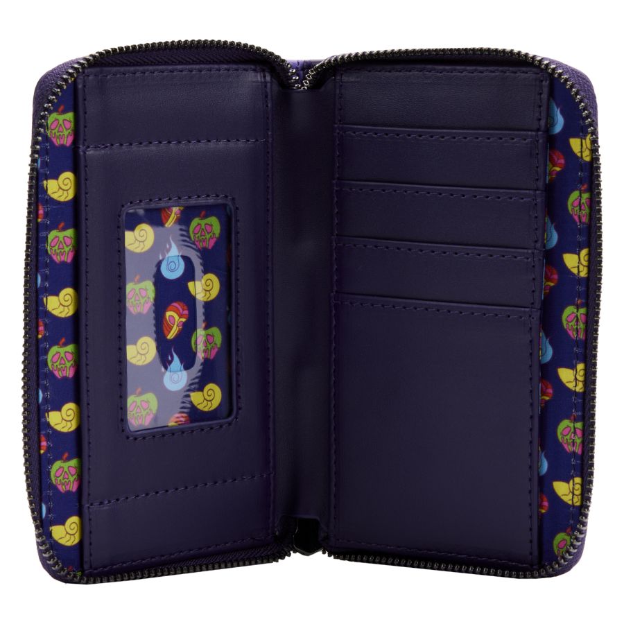 Loungefly Disney Villains - In the Dark Zip Purse