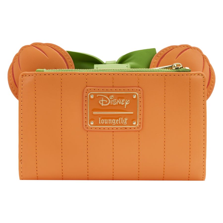 Loungefly Disney - Minnie Mouse Pumpkin Glow Face Flap Purse