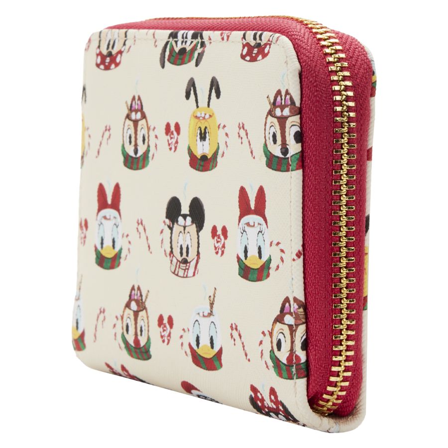 Loungefly  Disney - Hot Cocoa Zip Around Purse