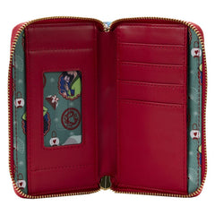 Loungefly Mulan (1998) - Princess Scene Zip Around Purse