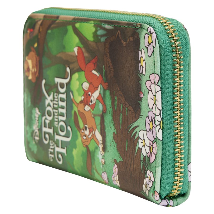 Loungefly The Fox & the Hound - Classic Book Zip Purse