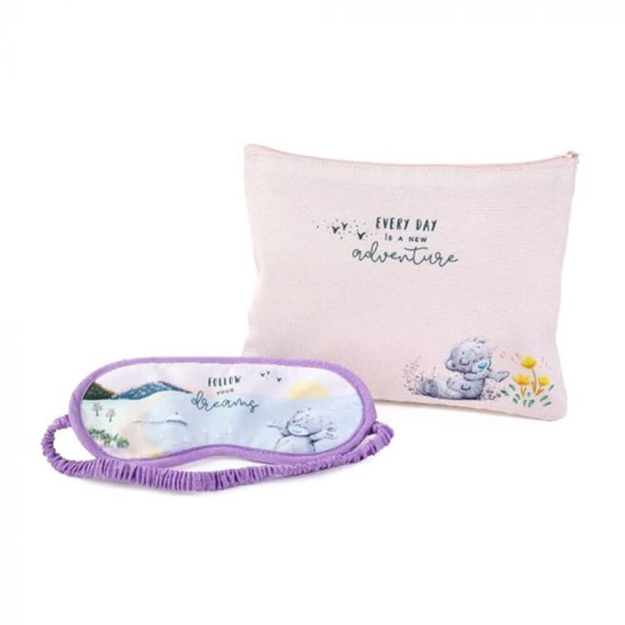 Me to You - Every day is a New Adventure: Cosmetic Pouch & Eye Mask Set