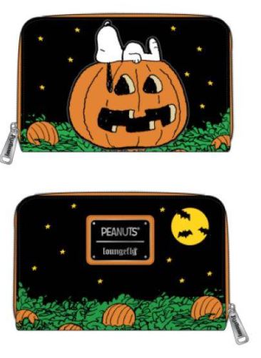 Loungefly Peanuts - Great Pumpkin Snoopy Doghouse Zip Purse