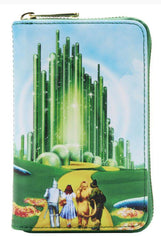 Loungefly Wizard of Oz - Emerald City Zip Around Purse