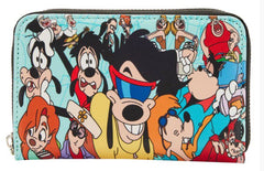 Loungefly A Goofy Movie - Collage Zip Purse