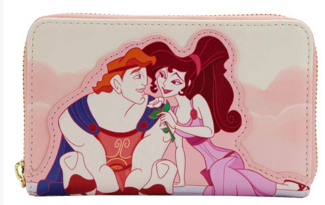 Loungefly Hercules (1997) - Hercules and Megara 25th Anniversary Zip Purse